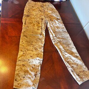 USMC Desert Marpat Pants Trousers Small Long US‎ Military Marines Camo Tactical